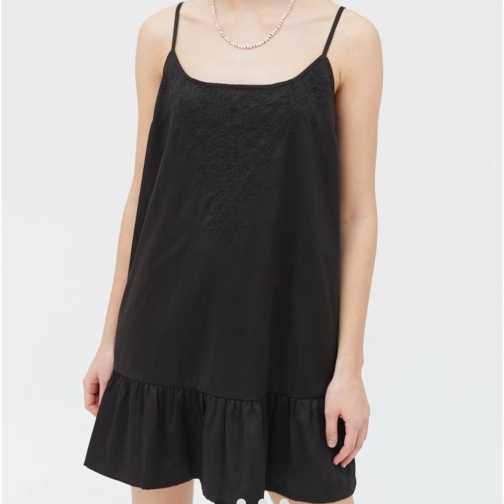 Black Frolic Dress